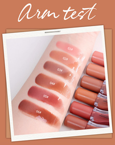 MLM customizable Vegan Ice Cream Flavored Gloss High Gloss Watery Finish Non-Stick Moisturizing <b>Lip</b> Cosmetics Natural <b>lip</b> gloss - Product Image 4