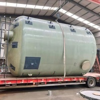 Réservoir de Clarification en PRV, Épavoir de Purification par Sédimentation pour Équipement d'Assistance au Traitement des Eaux Usées