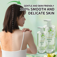 Gel Douche HanLi aux Pétales de Fleurs Nettoyant Corporel Blanchissant Parfum Floral