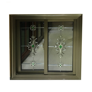 फोशान कारखाने की कीमत एल्यूमीनियम स्लाइडिंग विंडो शैंपेन कलर ग्रीन परावर्तक ग्लास विला स्टेनलेस स्टील स्क्रीन नेटवर्क के लिए - Product Image 3