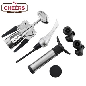 Nude — ensemble d'accessoires pour vin de qualité supérieure, verseur, ouvre-vis à vis en liège, <span class=keywords><strong>pompe</strong></span> et bouchons dans une boîte cadeau en papier - Product Image 2