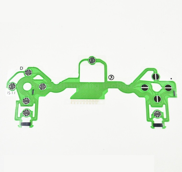 Replacement Conductive Film Keypad Flex Ribbon Cable Parts for PS4 Controller JDM-001