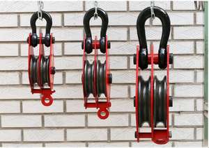 أداة رفع بعجلتين/مجموعة بكرات 3 عجلات من النوع الخطاف - Product Image 5