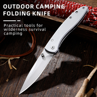 OEM Couteau pliant personnalisé en acier à haute teneur en carbone 3CR13 Couteau de survie en camping haute dureté pour le bricolage et les aventures en plein air
