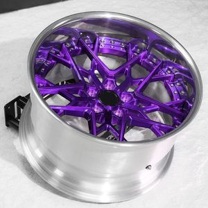 KE Custom Deep Concave 18-22 pouces PCD 5x114.3 5x120 2 pièces en alliage d'aluminium forgé moyeux de roue jantes pour 911 M2 M3 M4 RS S4 S5 <span class=keywords><strong>Golf</strong></span> - Product Image 2
