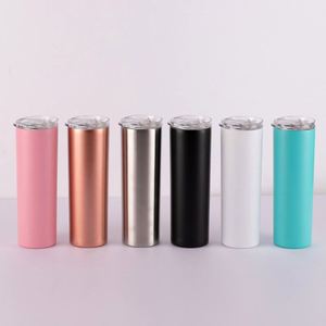304 Stainless Steel Sublimation Tumbler 20oz 30oz <b>Thermal</b> Insulation <b>Mug</b> Custom Printing Blank - Product Image 4