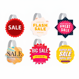 Solutions personnalisées Offres spéciales sur les échantillons de Wobblers sur étagère disponibles - Product Image 1