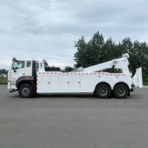Camión de Rescate Integrado Sinotruck HOWO 6x4 con Plataforma Elevadora para Operaciones de Rescate de Vehículos Pesados en Autopistas - Product Image 4