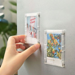 Diy Mini fotocamera istantanea cornice per frigo magnete bella Fujifilm Instax 3 pollici cornici fotografiche frigorifero magnetico - Product Image 1