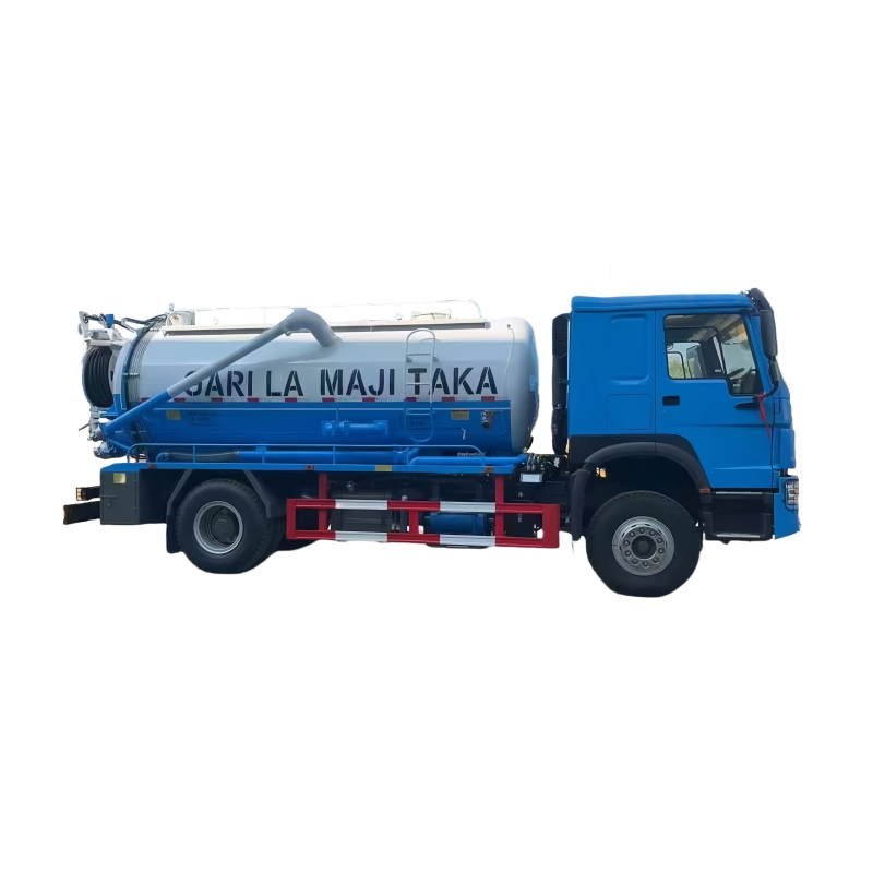 Low Price Sinotruk Howo 12tons 3000gallons 4x2 4x4 High-pressure Pipeline Unblocking and Sewage Suction Truck for Sale