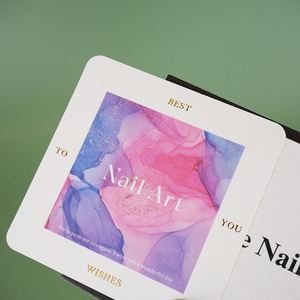 Cartes de remerciement personnalisées à bas prix pour le marketing, impression en couleur sur papier, conception en gros avec logo pour petites entreprises - Product Image 5