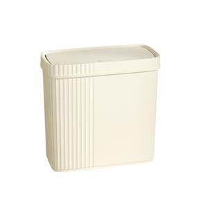 Elegante tapa de plástico de costura estrecha antiolor para <span class=keywords><strong>cubo</strong></span> de <span class=keywords><strong>basura</strong></span> elegante cesta de papel cubierta de <span class=keywords><strong>cubo</strong></span> de <span class=keywords><strong>basura</strong></span> para sala de estar dormitorio Baño - Product Image 5