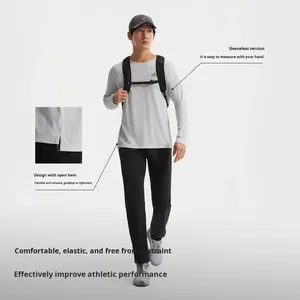 <span class=keywords><strong>Ropa</strong></span> de Senderismo Pelliot Vintage a Cuadros para Hombre, de Secado Rápido, Cuello Redondo, Absorbe la Humedad - Product Image 5