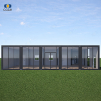 CGCH - Bureau modulaire en conteneur à installation rapide personnalisé - Maison préfabriquée en conteneur détachable avec chambre et cuisine