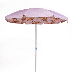 Sombrilla de playa con estampado de diseño moderno personalizado para muebles de exterior <span class=keywords><strong>en</strong></span> hoteles patios parques vacaciones <span class=keywords><strong>en</strong></span> <span class=keywords><strong>la</strong></span> playa - Product Image 1