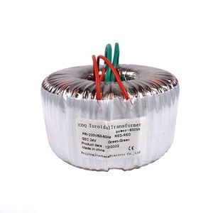 Transformateur de puissance automatique haute performance 100W ~ 50KW sortie triphasée unique 24V forme de bobine toroïdale 50Hz/60Hz - Product Image 4