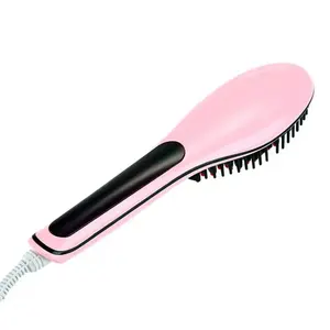 Professional Manufacturer Customized Lcd Display Electric Hair Brush Straight Hair Comb Salon Hairdressing Equipment