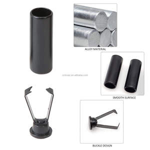 Mới tùy chỉnh Áo khoác màu dây rút dây đàn hồi cuối mùa xuân khóa dây kim loại khóa Stopper dây kết thúc - Product Image 3