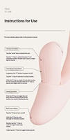 Svakom Saugender Teleskopischer Dual-Heating Vibrator für Frauen, Masturbationsgerät, Erwachsenenspielzeug, USB-Aufladbar, Wasserdicht IPX7 9