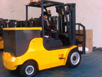 Chariot élévateur diesel 4x4 économique de 10 tonnes fabriqué en Chine, modèle LG100DT, avec mât à deux étages, tout-terrain, en promotion