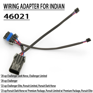 Feux de position/feux de freinage LED inférieurs Plug-N-Play pour sacoches arrière Indian Pursuit Dark Horse / Elite / Limited 2022-2023 - Product Image 4