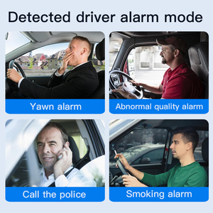 Câmera de segurança para condução veicular, antifadiga, <span class=keywords><strong>sensor</strong></span>, alarme, dsm, caminhão, carro, ônibus, visão noturna - Product Image 5