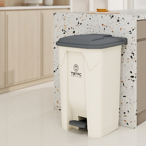 Contenitore per <span class=keywords><strong>Rifiuti</strong></span> in Plastica da 15L <span class=keywords><strong>con</strong></span> <span class=keywords><strong>Pedale</strong></span> per Cucina, Ufficio e Ristorante - Product Image 4