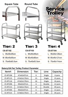 Acier inoxydable multicouche Usine Vente en gros Boulangerie Refroidissement Rack Plateau de Boulangerie Gn Pan Chariot de Cuisson
