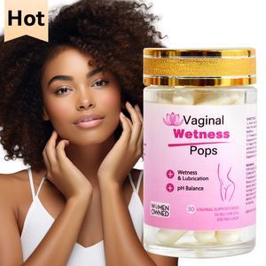 Chinaherbs Vente en gros de capsules de probiotiques en poudre pour l'humidité vaginale blanche, hygiène féminine pour le nettoyage féminin, équilibre du pH de la flore - Product Image 1