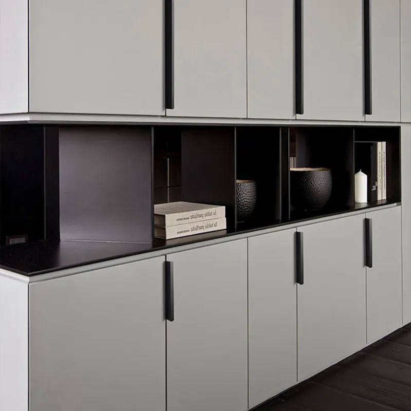 Hjy maçanetas, equipamento moderno dourado e preto para armário puxa armário maçanetas de cozinha