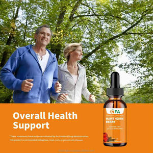 ทิงเจอร์ผลฮอว์ธอร์นเบอร์รี่พร้อมโลโก้สั่งทำ สารต้านอนุมูลอิสระจากธรรมชาติ ช่วยบำรุงสุขภาพหัวใจสำหรับผู้ใหญ่ อาหารเสริมชนิดหยด - Product Image 5