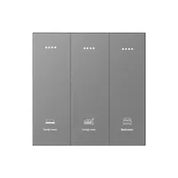 Interrupteur mural standard européen 86*86mm, interrupteur intelligent Zigbee OEM, plastique et métal, compatible avec Alexa, contrôle de l'éclairage, interrupteurs muraux