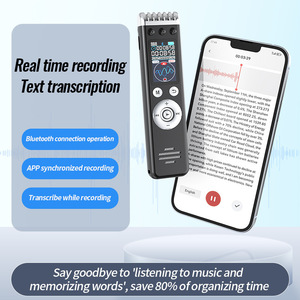Grabadora de Voz con IA Q88A, Dispositivo Digital Profesional con Traducción en Tiempo Real y Resumen Inteligente para Reuniones Empresariales - Product Image 4