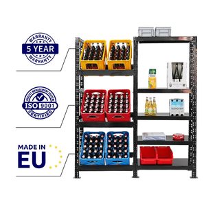 <strong>Drinks</strong> <strong>Crate</strong> Shelf 6 <strong>Crates</strong> with 5 Racks,Freestanding <strong>Crate</strong> Stand, - Product Image 4