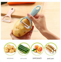Keuken Gadgets Apple Veggie Fruit Wortel Scherp Mes Dunschiller Schraper Keramische Groente Aardappel Dunschiller