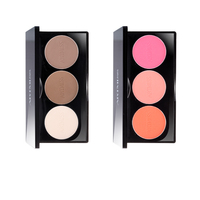Palette de poudre de contour minéral naturel biologique à haute teneur en pigments bicolores la plus vendue Maquillage longue durée pour toutes les peaux