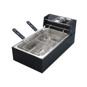 <span class=keywords><strong>Friteuse</strong></span> électrique commerciale multifonctionnelle 6L+6L de comptoir sans fumée à <span class=keywords><strong>induction</strong></span>, fabriquée à Zhongshan - Product Image 6