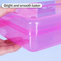 SUNSHING OEM ODM Trousse à crayons en plastique, Organisateur de bureau, Accessoires pour enfants, Étui pour pinceaux, Étui pour marqueurs, Boîte à stylos, Étui pour outils d'écriture