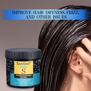 Caviale Anti-invecchiamento riparazione proteine pulizia profonda <span class=keywords><strong>nutriente</strong></span> lisciante proteine <span class=keywords><strong>maschera</strong></span> per <span class=keywords><strong>capelli</strong></span> danneggiati - Product Image 3