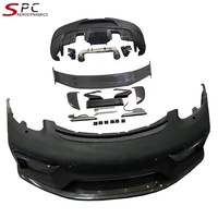 SPC 718 GT4 Kit de carrosserie en Fiber de carbone pour Porsche Cayman 987 2009-2012 Kit de réglage accessoires de voiture Kits de mise à niveau de la carrosserie pare-chocs avant