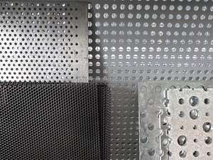 Tôles perforées en aluminium de plaque de poinçonnage d'acier inoxydable du grillage 304 en acier perforé - Product Image 4