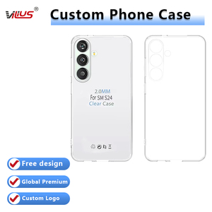 <span class=keywords><strong>Coque</strong></span> souple en TPU ultra-transparente 2,0 mm avec découpe de précision pour S25/<span class=keywords><strong>S6</strong></span> Ultra/A27, anti-traces de doigts, épaissie et anti-chute - Product Image 1
