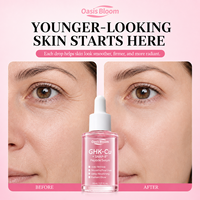 Sérum Visage Anti-Âge et Anti-Rides au Peptide de Cuivre GHK-Cu, Acide Azélaïque et Thé Vert, Réparation Cutanée, Marque Blanche