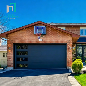 Solution <span class=keywords><strong>de</strong></span> construction complète : Porte <span class=keywords><strong>de</strong></span> <span class=keywords><strong>garage</strong></span> en alliage d'aluminium, surface finie sur mesure, ouverture vers l'intérieur, <span class=keywords><strong>portail</strong></span> <span class=keywords><strong>automatique</strong></span> à enroulement - Product Image 1