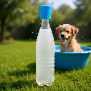 Douche mobile pour chien 5 x 5,5 cm bleue pour le bain et le nettoyage des animaux de compagnie - Product Image 3