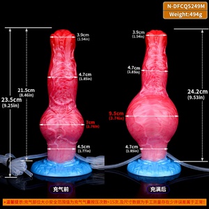 ของเล่นทางเพศแบบเป่าลม NNSX สำหรับผู้หญิง/ผู้ชาย ของเล่นเสริมจินตนาการ ของเล่นบีบเล่น ปลั๊กก้น ปลั๊กช่องคลอด สำหรับการสำเร็จความใคร่ด้วยตนเอง - Product Image 2