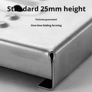 غطاء تصريف حديث من الفولاذ المقاوم للصدأ 201/304 سميك للمطبخ والحمام وحوض الاستحمام والمستشفيات والفنادق - سهل التنظيف وصديق للبيئة - Product Image 5