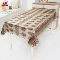 Nappe de table carrée à fleurs en PVC, épaisse, imperméable, anti-taches, à prix avantageux