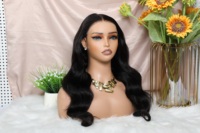 Nouvelle Arrivée Perruque Sans Colle 7x5 Lace Front à Nœuds Rapides, Perruques de Cheveux Humains Sans Colle, Ondulées et Mouillées, Effet Vague d'Eau, Nœuds Invisibles pour Femmes
