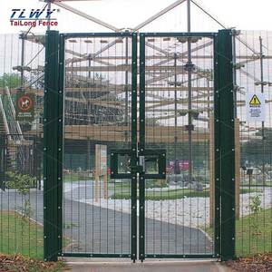 Malla de Seguridad Metálica 358 Anti-escalada de Alta Seguridad con Recubrimiento en Polvo Gris para Cercas y Puertas de Prisión, Precio al por Mayor - Product Image 6